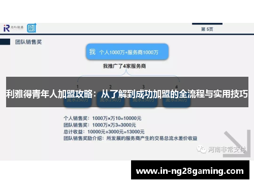 利雅得青年人加盟攻略：从了解到成功加盟的全流程与实用技巧