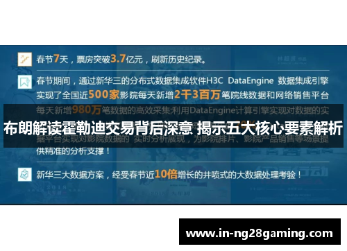 布朗解读霍勒迪交易背后深意 揭示五大核心要素解析